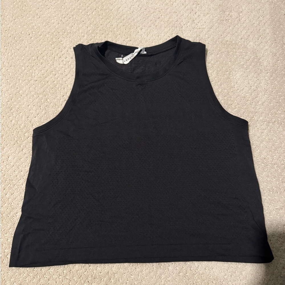 lululemon athletica Black Crewneck Tank